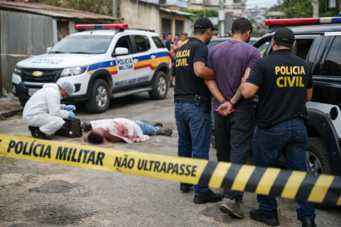🚨 Violência em residência assusta moradores do Nova Cidade