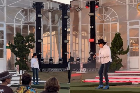 ROBERTA MIRANDA ESCOLHE CENÁRIO IMPRESSIONANTE PARA CELEBRAR 40 ANOS DE CARREIRA